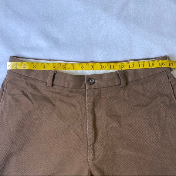 Brooks Brothers 346 Dark Camel Twill Pants W34/L30 - Picture 5 of 7